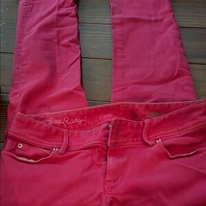 Lilly Pulitzer Fuchsia jeans